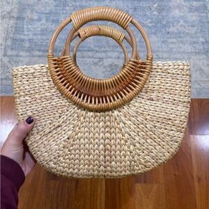 Straw Hand Bag for Summer/Vacation